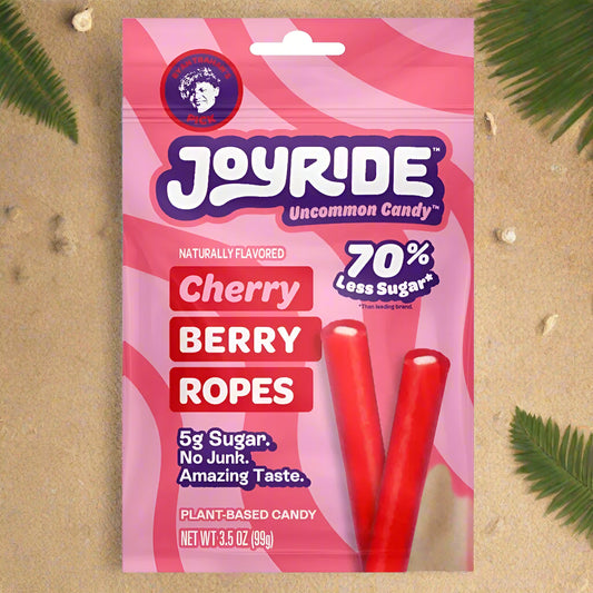 Joyride Candy Cherry Berry Ropes Strips (100g) Sour Candy Joyride Candy, trending products, latest