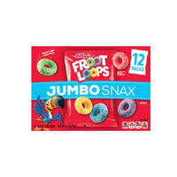 Thumbnail for Kelloggs Froot Loops Jumbo Snax Cereal (153g)