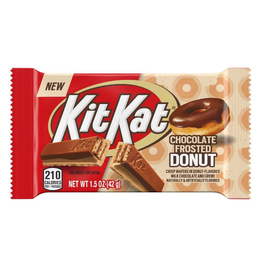 Kit Kat Chocolate Frosted Donut – Snack Attack