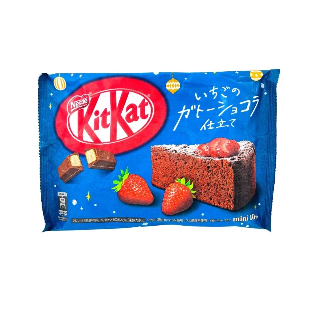 KitKat Chocolaty Strawberry Flavour Japan (116g) - Asian Snacks from Kitkat, trending products, TSAAS, asian