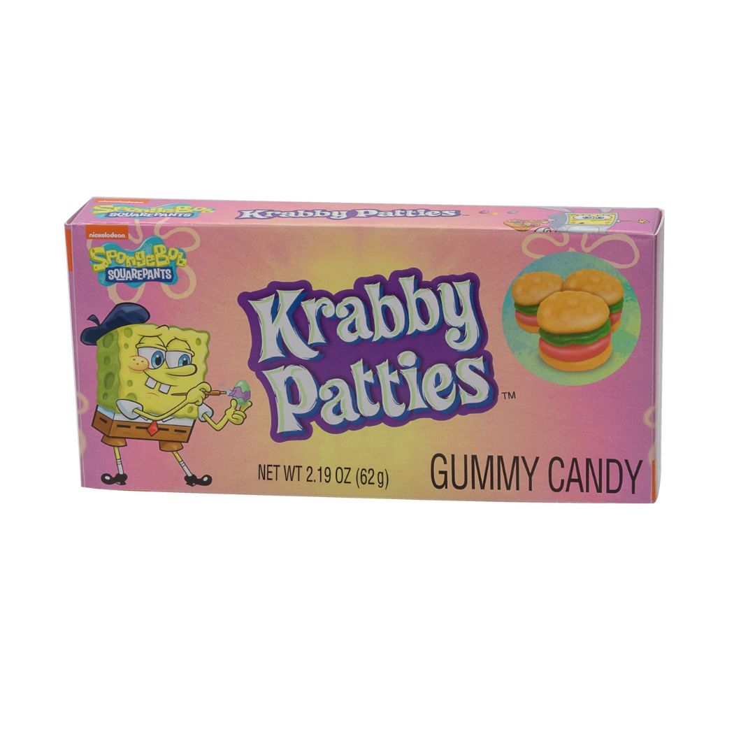 Krabby Patties SpongeBob Squarepants Gummy Candy 62g