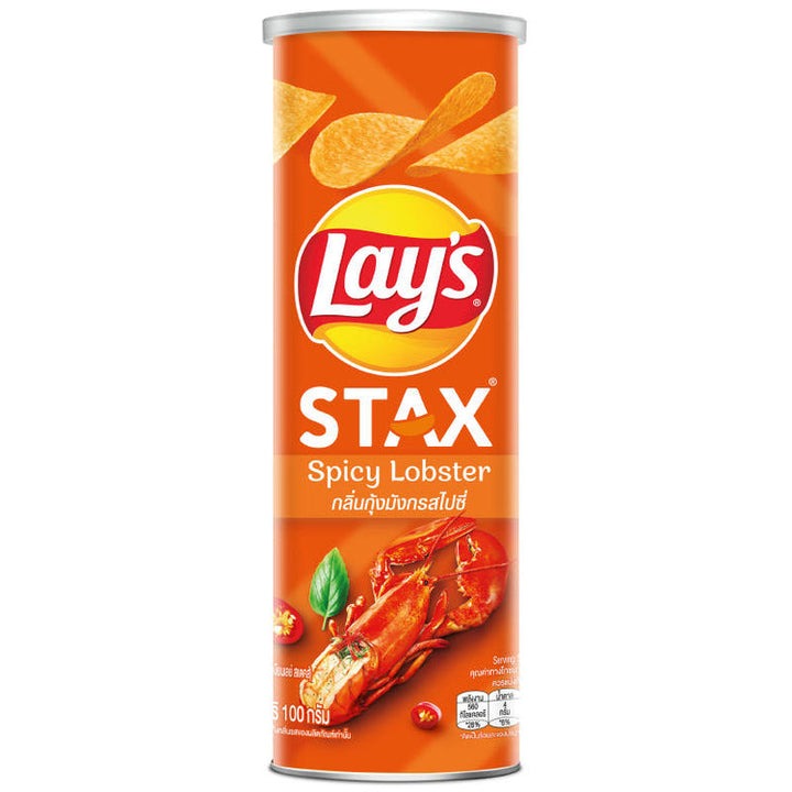 Lay's Stax Spicy Lobster 6 Pcs. Best Before Passed
