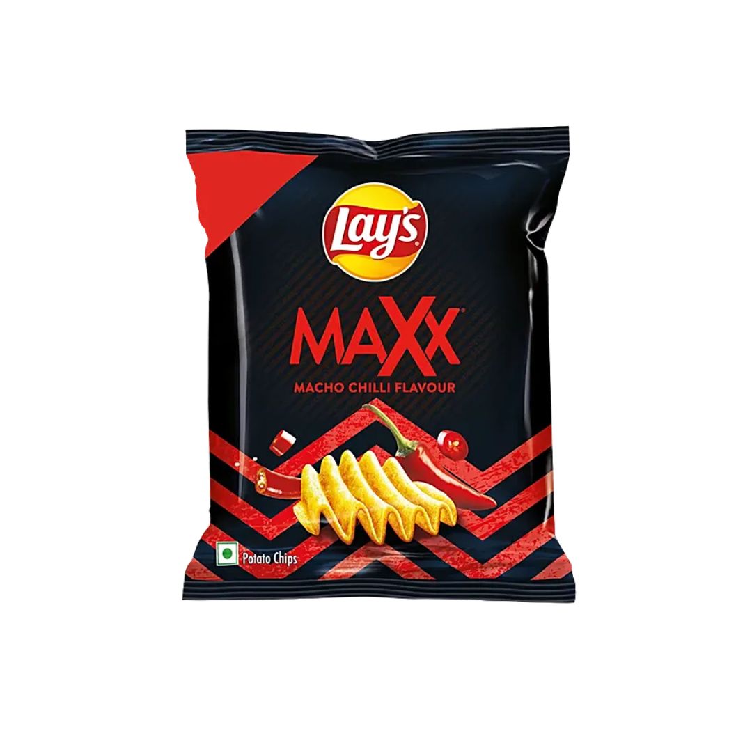 Lays Maxx Macho Chilli Flavour (37g)