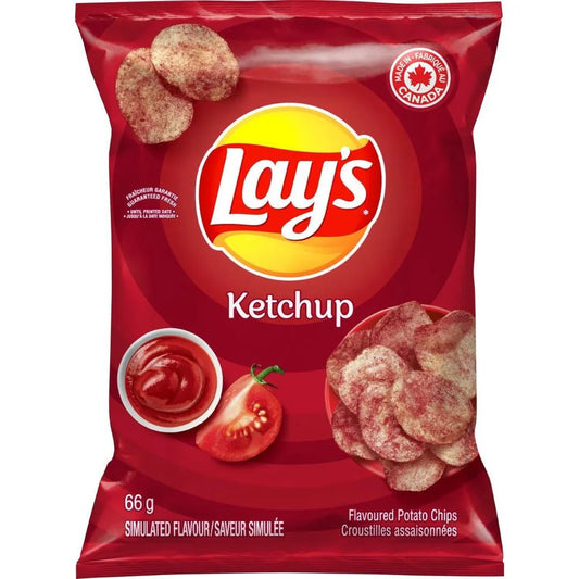 Lays Ketchup 66g - Snacks/Chips (not for sale) from Lays, TSACS, TSASN&CH