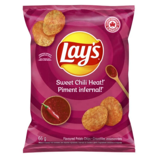 Lays Sweet Chili Heat 66g (Best Before Passed ) - Snacks/Chips (not for sale) from Lays, TSACS, TSASN&CH