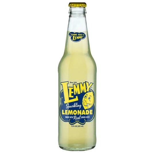 Lemmy Sparkling Lemonade Soda Pop (not for sale) Lemmy
