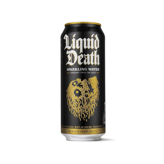 Liquid Death Sparkling Water Straight From The Alps Soda Pop (not for sale) Liquid Death, TSAED