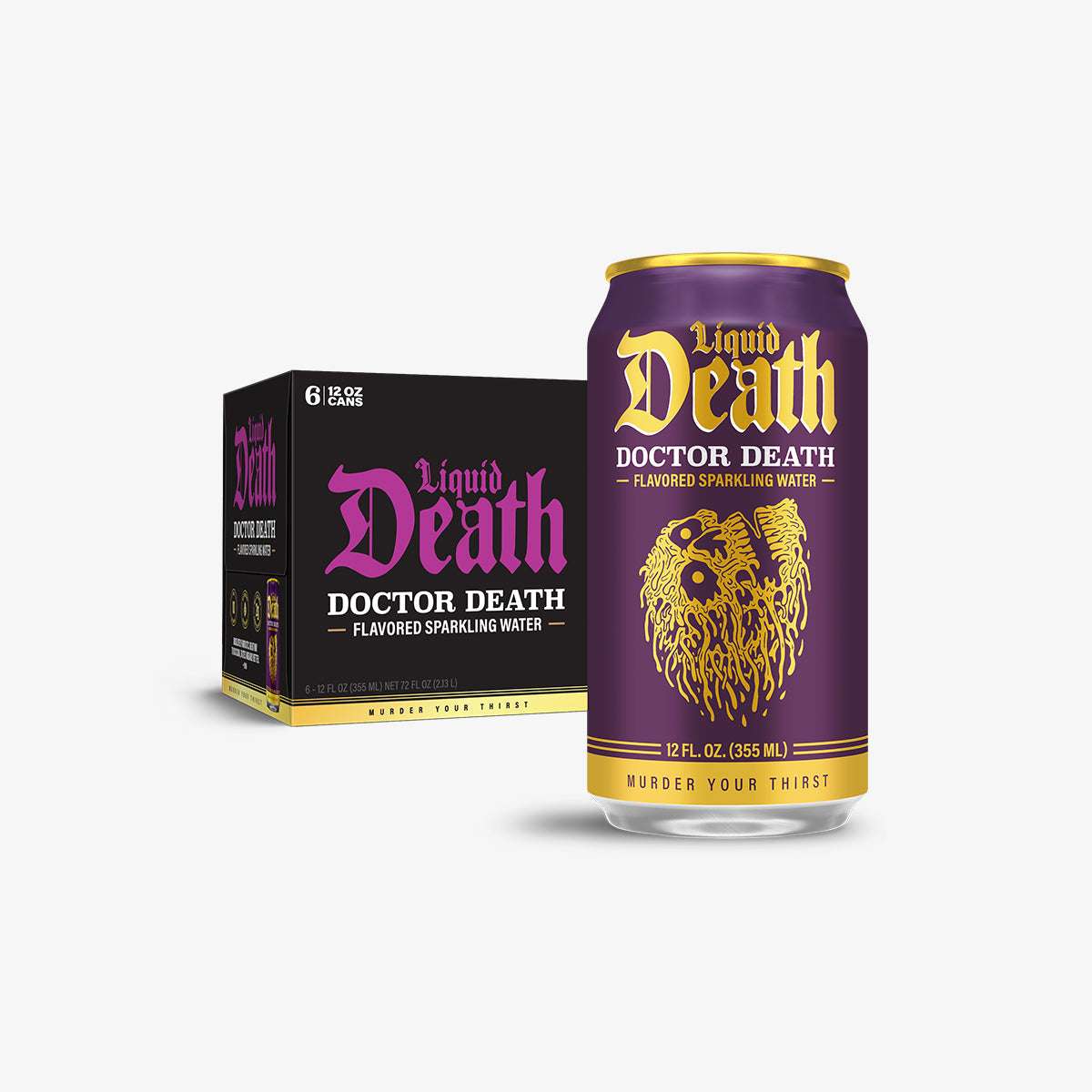 Liquid Death Doctor Death 24 Pack Drink