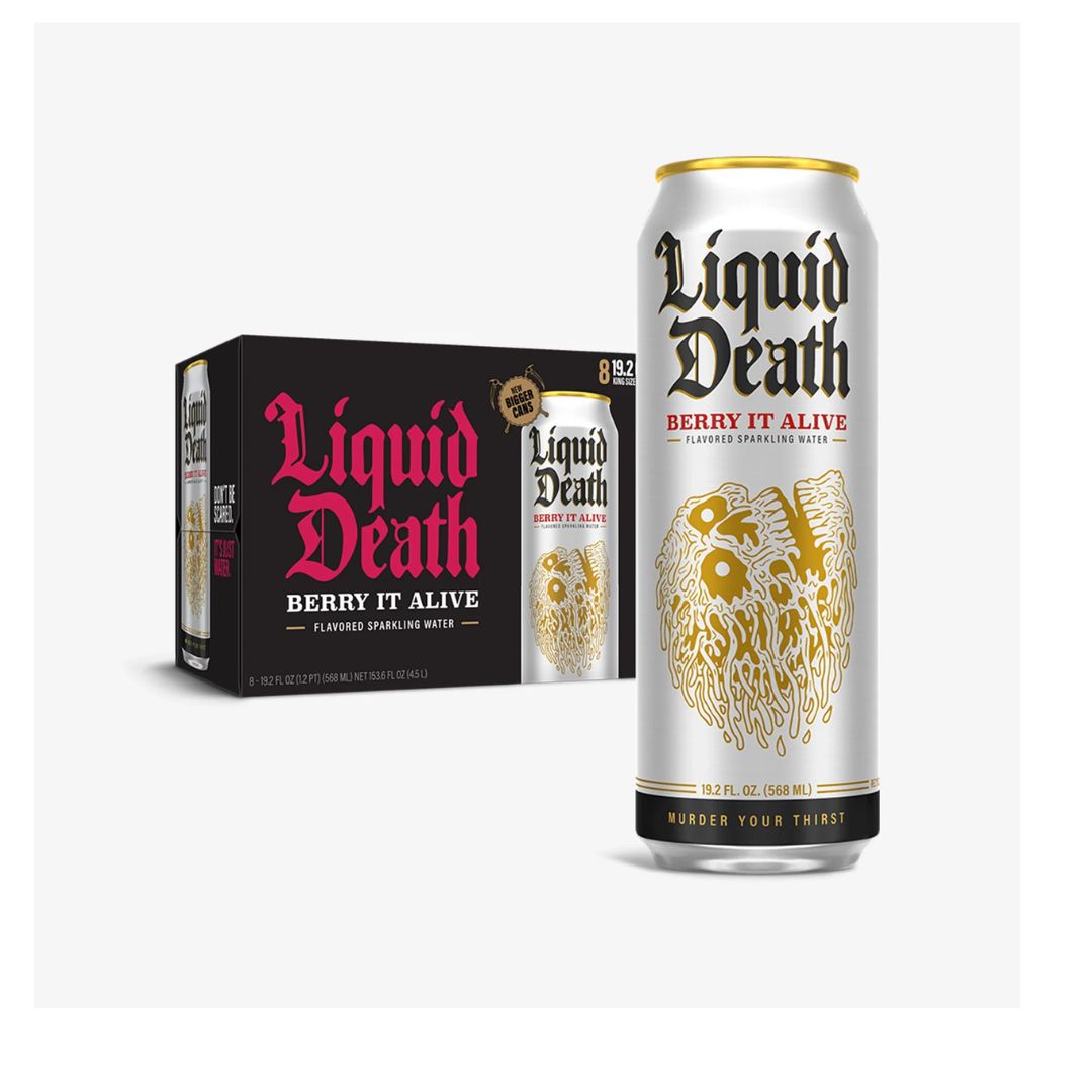 Liquid Death Berry It Alive 5 pack