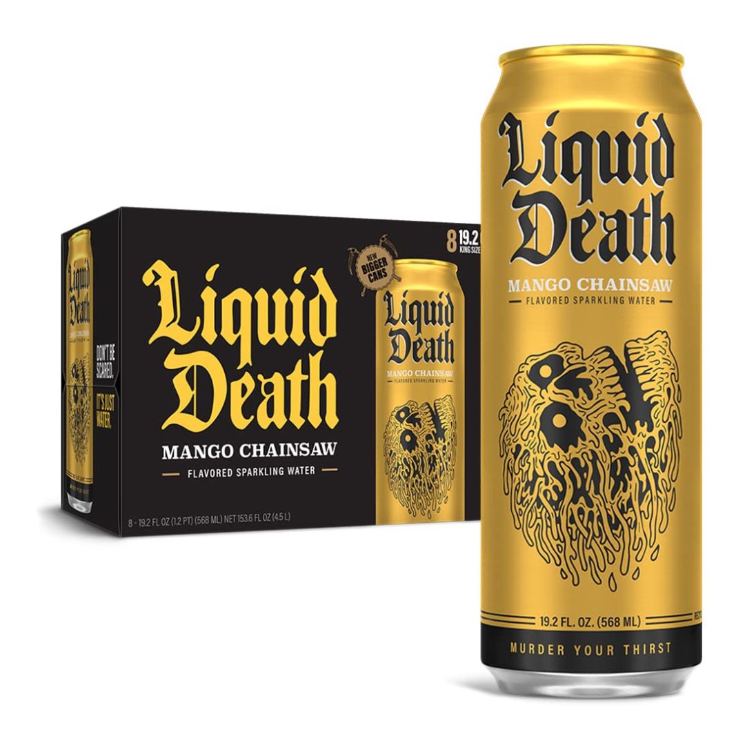 Liquid Death Mango Chainsaw 5 pack