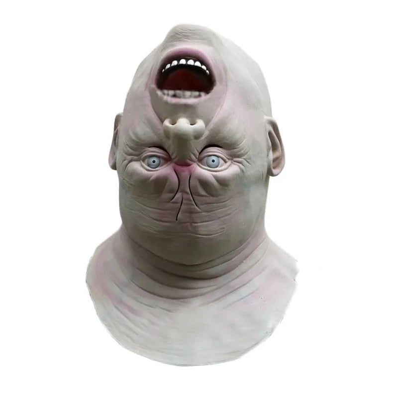 Upside Down Zombie Latex Halloween Mask