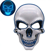 Thumbnail for LED Skeleton Halloween Mask