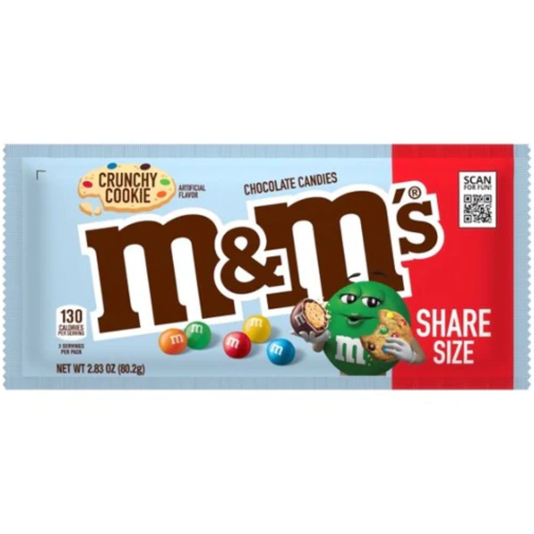 M&M Crunchy Cookie Share Size 38g