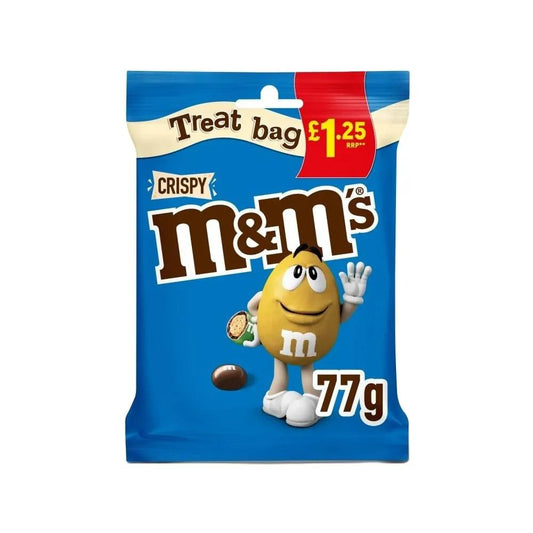 M&M's Crispy Treat Bag 77g - Candy from M&M's, TSARC, TSASN&CH