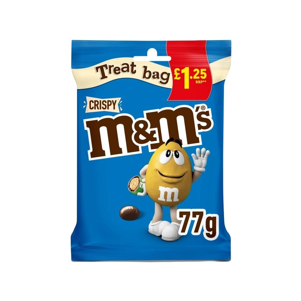 M&M's Crispy Treat Bag 77g