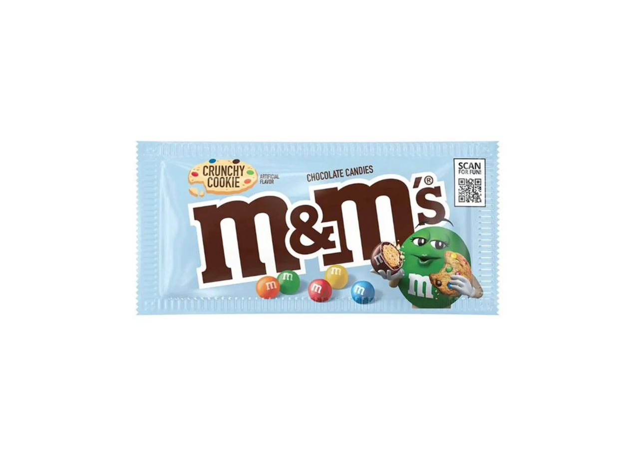 M&M Crunchy Cookie Share Size 38g