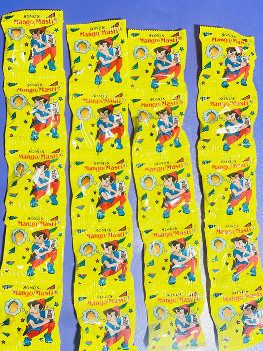 Mango Masti 20 packs - India - Candy (not for sale) from Mango Masti, TSAISC, TSARC, TSAISC, TSAIS&C, TSAIS