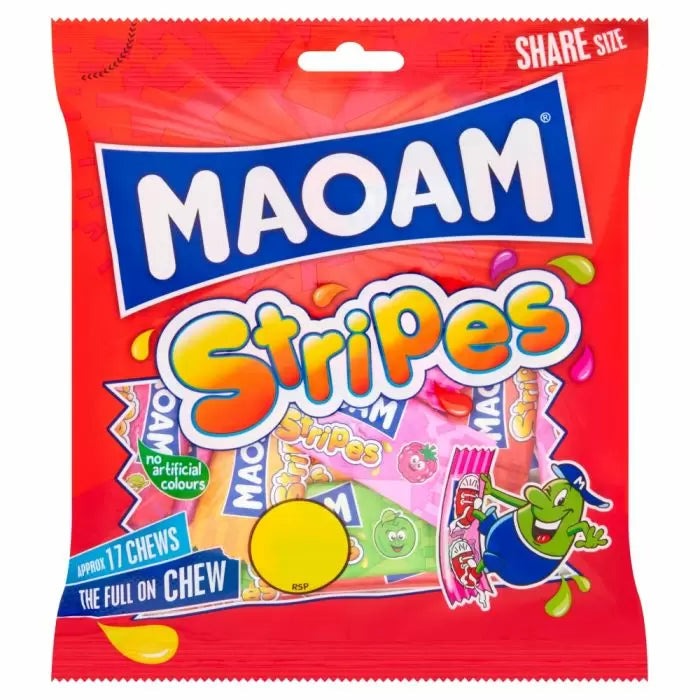 Maoam Strips Peg Bag 140g