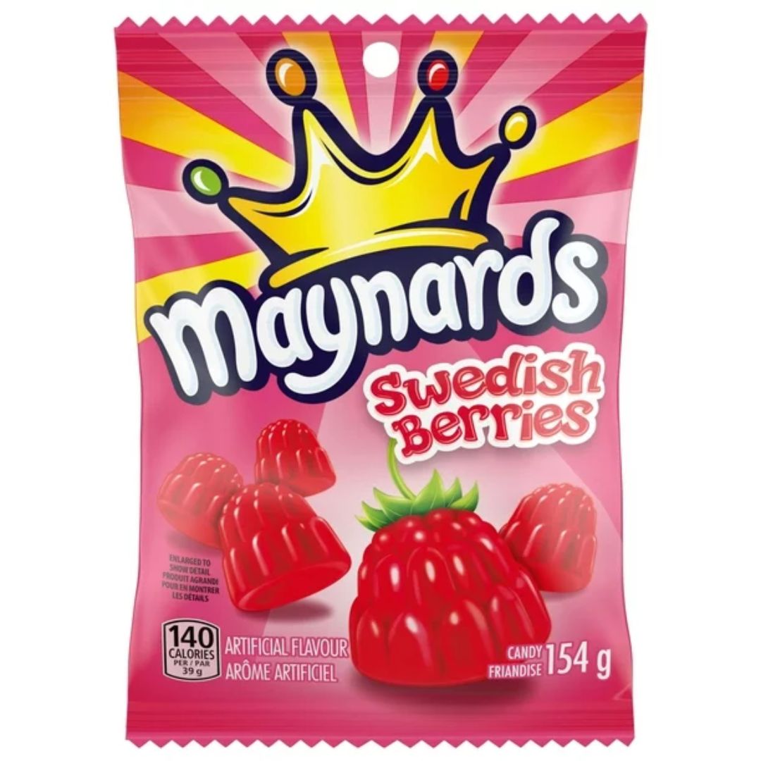 Maynards Swedish Berries 154g Canada