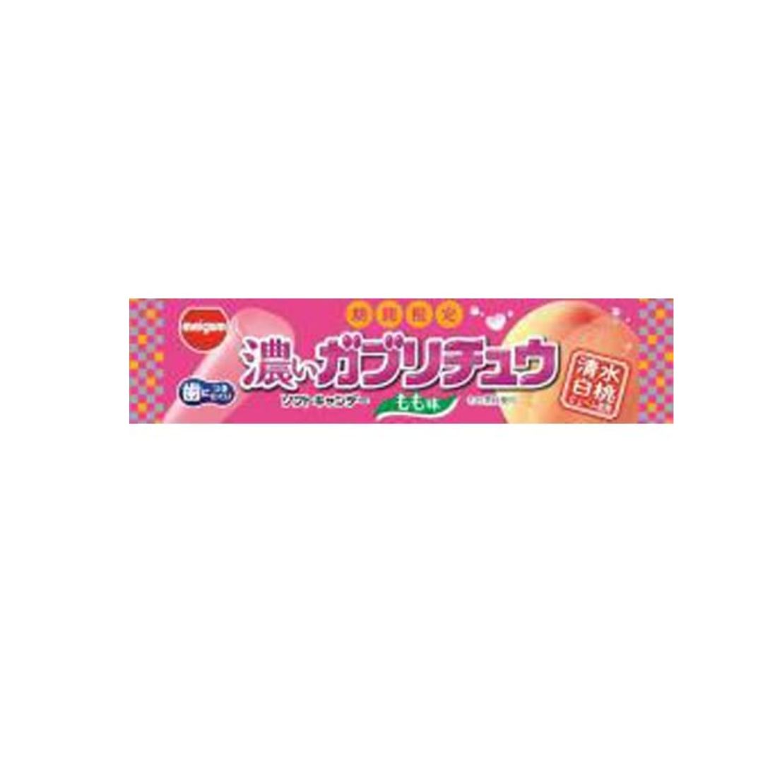 Meiji Gum Strong Gaburichu Peach Soft (16.5g) - Japan