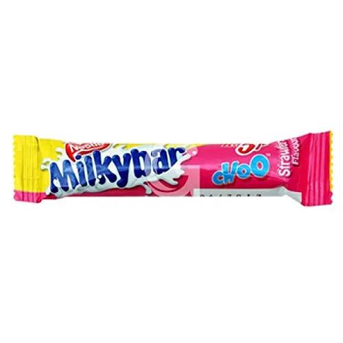 5 pcs Milkybar Choo Strawberry Flavor - Indian Candy from Milky Bar, TSARC, TSAISC, TSAIS&C, TSAIS