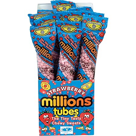 Millions Tubes Strawberry