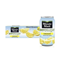 Thumbnail for 12 Pack Minute Maid Zero Sugar Lemonade