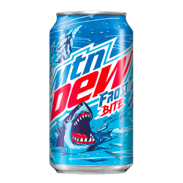 6 Pack Mtn Dew Frost Bite