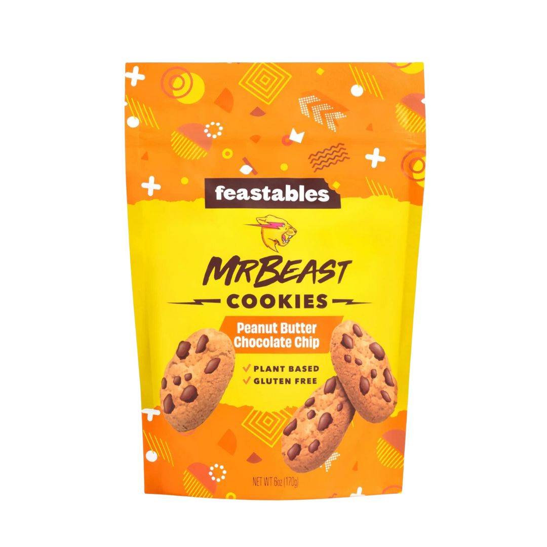Mr Beast Cookies Peanut Butter Chocolate Chip