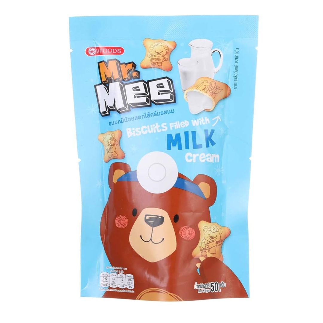 Mr.Mee Milk Cream Filled Biscuts