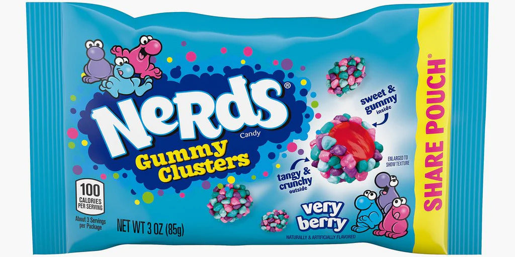 Nerds Gummy Clusters Very Berry Share Pack