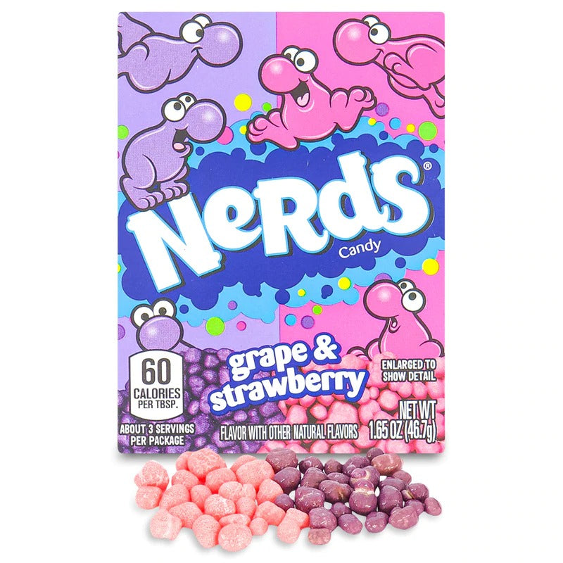 Nerds Strawberry & Grape Flavoured Candy