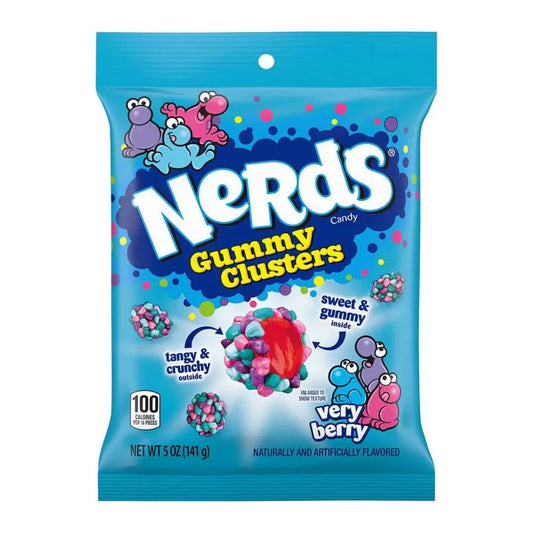 Nerds Gummy Clusters Very Berry 141g - Candy (not for sale) from Nerds, TSARC