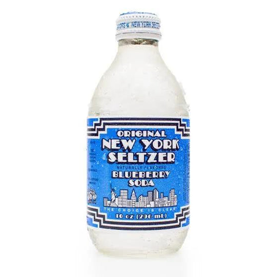 New York Seltzer Original Blueberry Soda Best Before Passed - Soda Pop from New York Seltzer, TSAED