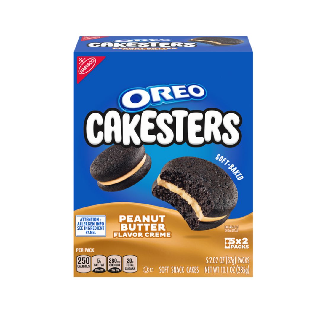 Oreo Cakesters Peanut Butter Flavour (285g)