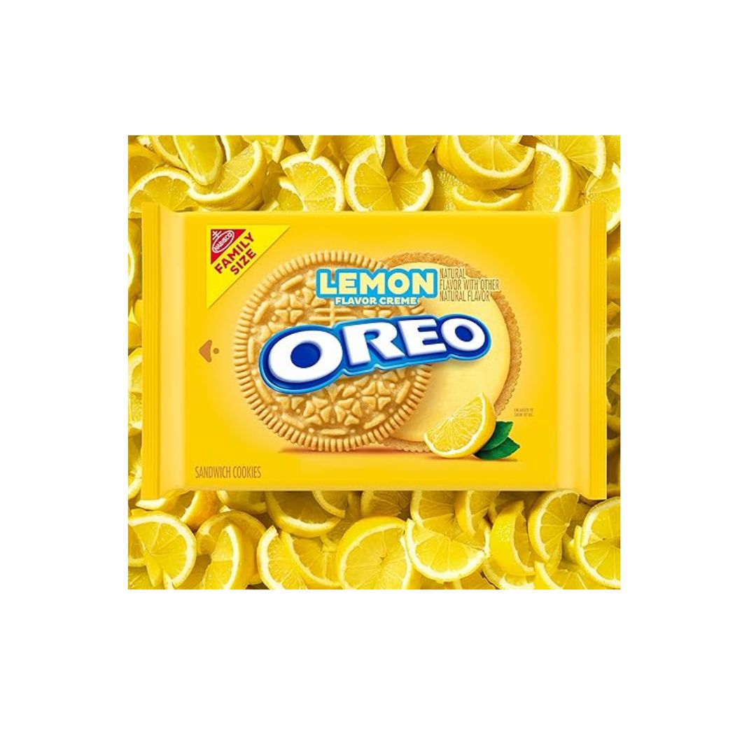 Oreo Lemon Flavour Cookies (530g)