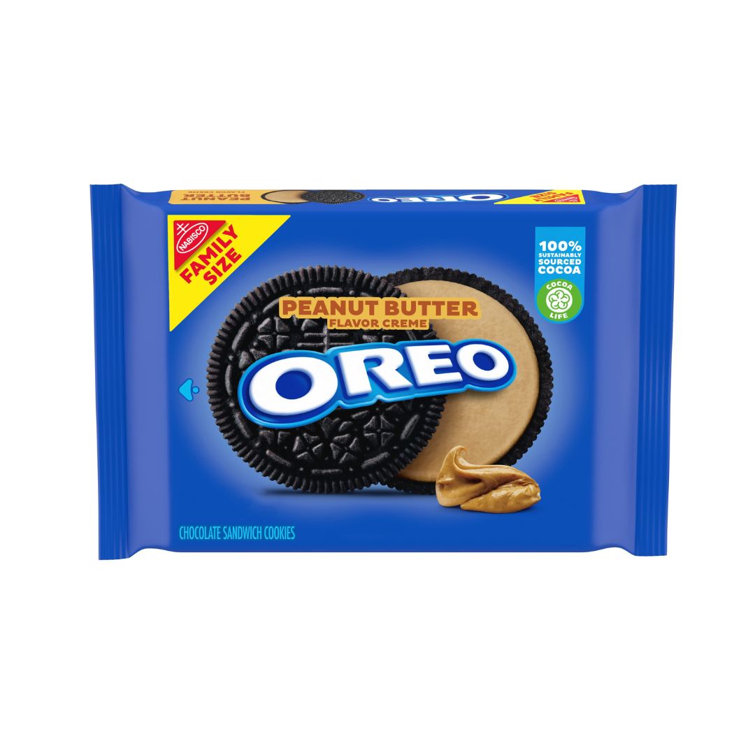 Oreo Peanut Butter Flavour Cookies (482g)