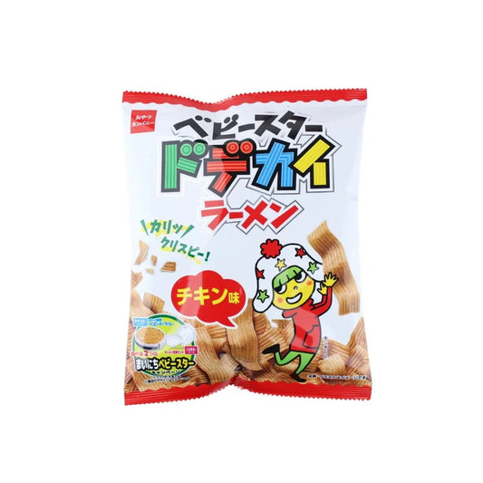 Oyatsu Baby Star Dodekai Chicken Ramen Snack (68g) - Japan (Best Before Passed) - Asian Snacks from Oyatsu, TSAAS
