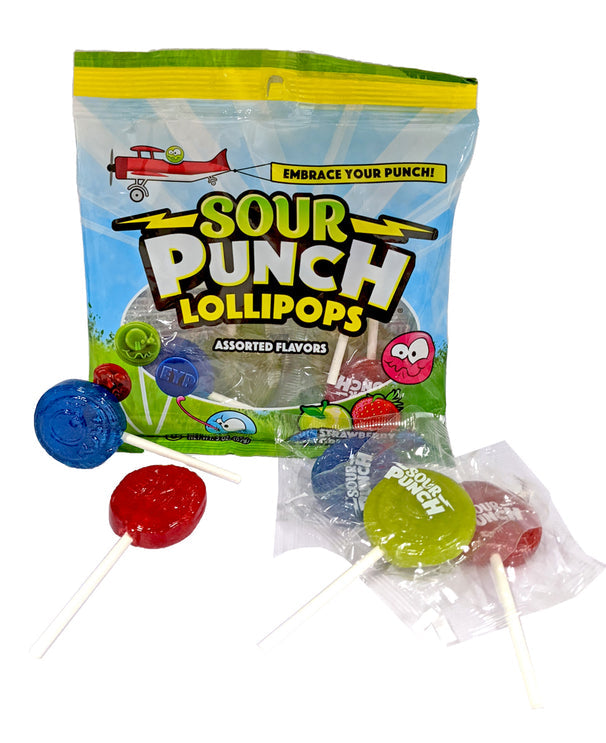 Sour Punch Lollipops Mix (17g)