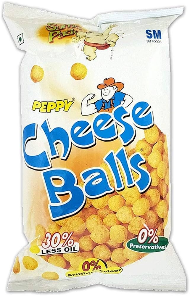 Peppy Cheese Balls 60g