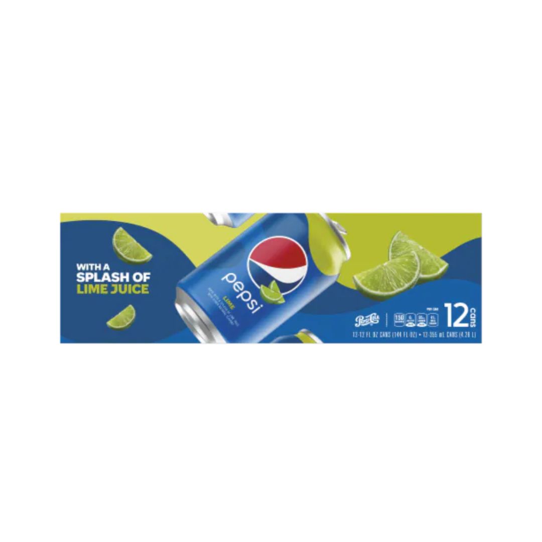 Pepsi Lime 12 pack Limited Edition