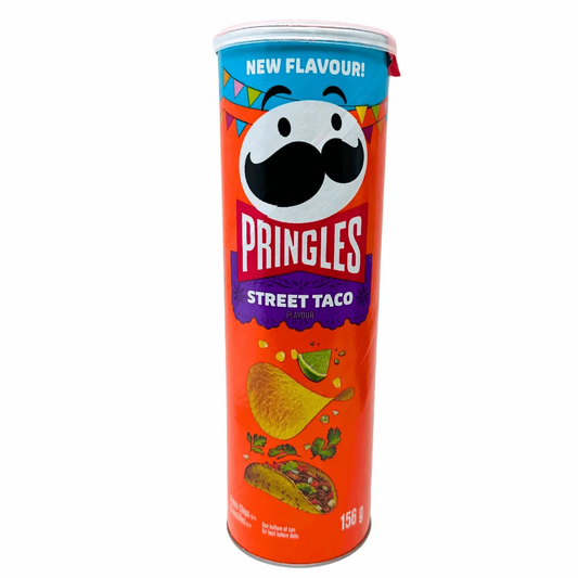 Pringles Street Taco Flavour Potato Chips 156 G - Asian Snacks from Pringles, TSAAS, TSASN&CH, TSAISC, TSAIS, Trending Products, Latest Products