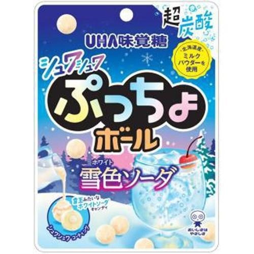 Puccho Ball White Soda Candy 46 g