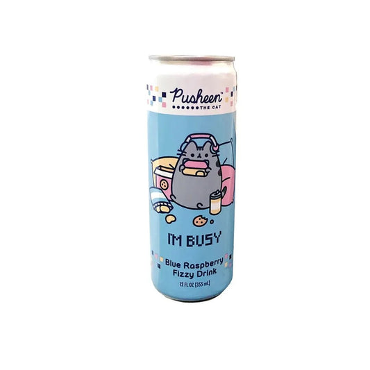 Pusheen Blue Raspberry Fizzy Drink Soda Pop (not for sale) Pusheen The Cat, TSAED