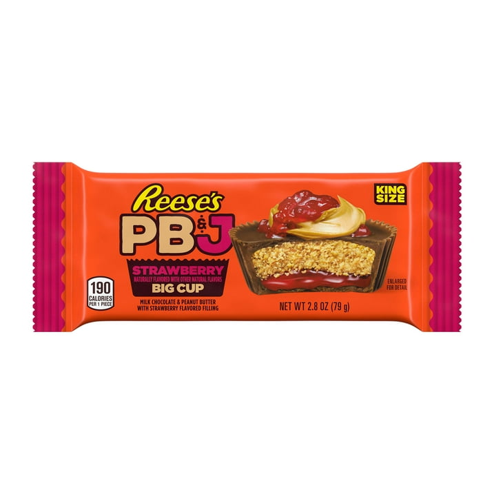 Reese’s Big Cup King Size PBJ Strawberry (79g)