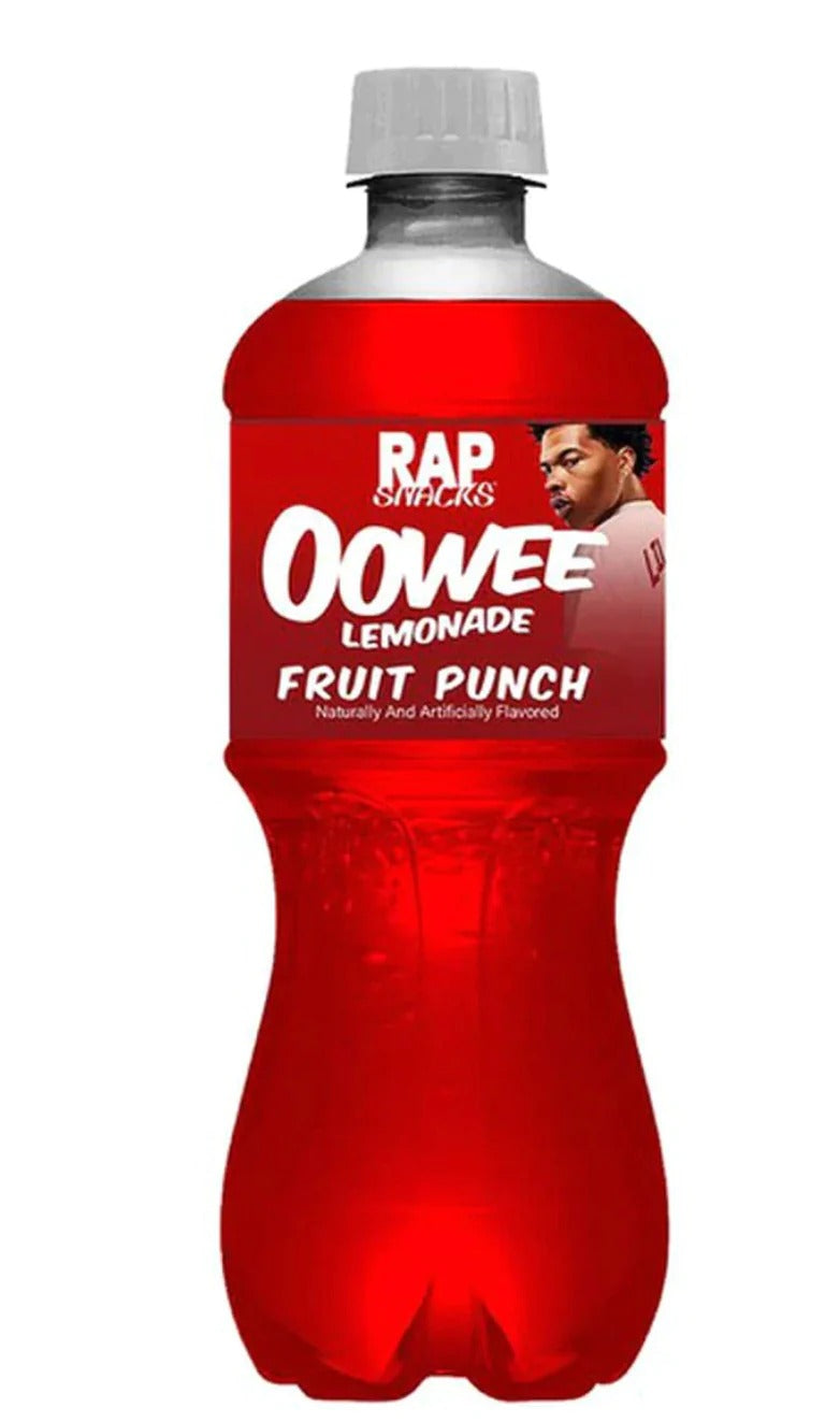 Rap Snack Oowee Lemonade Fruit Punch Best before passed