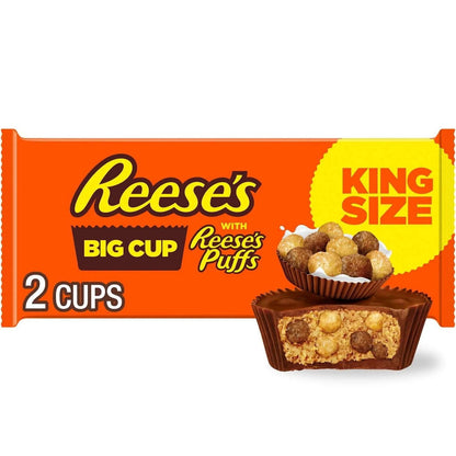 Reese's Big Cup King Size Reese's Puff (79g) Chocolates Reese’s, Trending, trending products