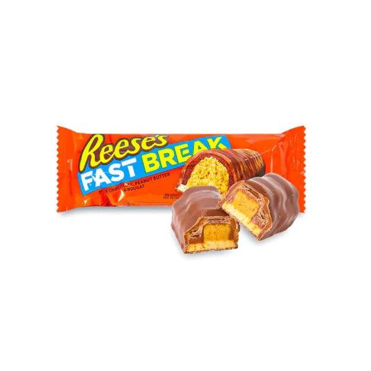 Reeses Fast Break Milk, Peanut Butter Chocolate (51g) - chocolates (not for sale) from Reeses, TSARC, trending products, cabestseller