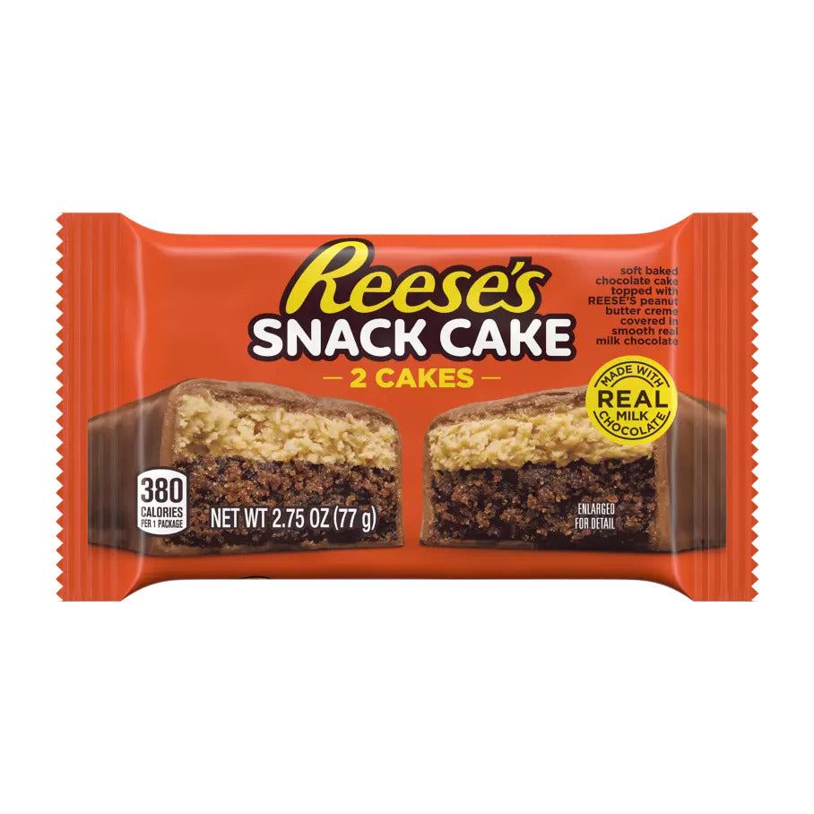 Reese's Snack Cake - 2 cakes- 77g