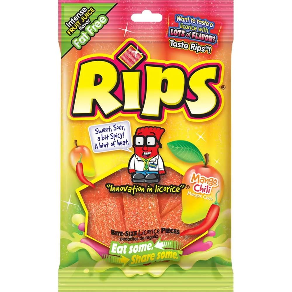 Rips HB Gummy Strips Mango Chilli (12 Pack X 4Oz) - Gummies from Rips HB Gummy, Trending